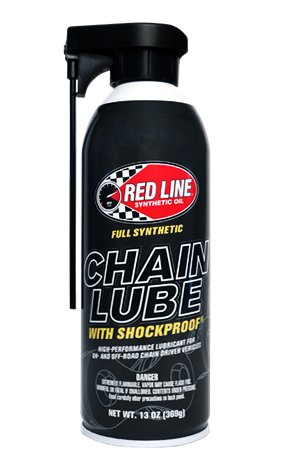 Смазка спрей для цепи мотоциклов REDLINE CHAIN LUBE SHOCKPROOF, 43103 (0.368 л.)