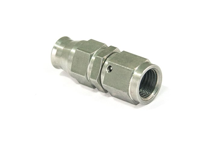 - 4 AN (4AN AN4) фитинг прямой 60 серия BLACKROCK LAB T04-001-6 нерж сталь (600 серия)