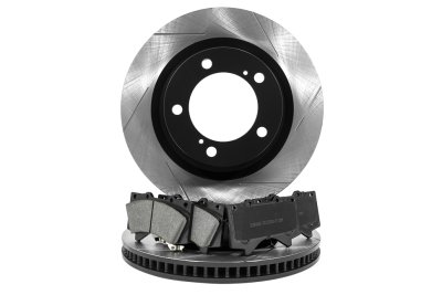 КОМПЛЕКТ ПЕРЕДНИЙ Тормозные диски DC Brakes+колодки HD+ Toyota LC200, Lexus LX450D, LX570 2015+