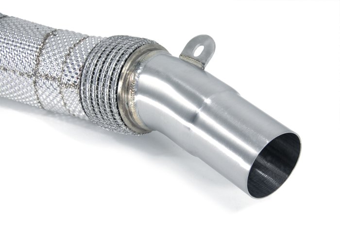 Приемные трубы (даунпайпы) HeatShield Catless BMW-DP-0081 BlackRock BMW S55 M2Comp/M3/M4 F80/F82/F87