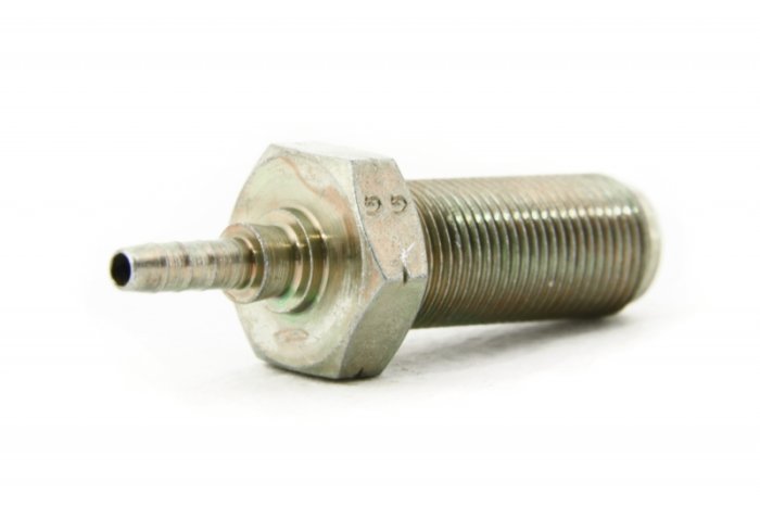 Фитинг папа M12*1 под прямой конус, вход 6 мм D-03 сталь, под опрессовку S446-03-M121LP Goodridge