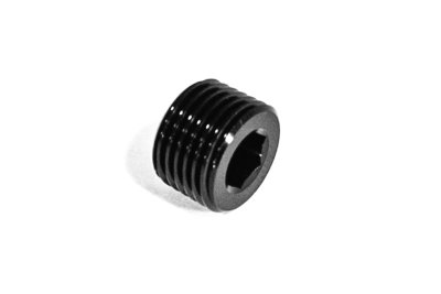 Заглушка (папа) 1/8 NPT, алюминий, BLACKROCK LAB, AN932-18NPTBK