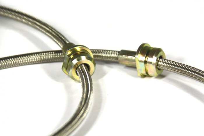 Армированные тормозные шланги Goodridge TFD1080-4P (4 шт.) Ford Focus II RS 2,5