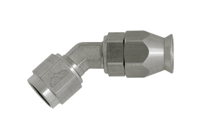 - 6 AN (6AN AN6) фитинг 45° сталь BLACKROCK LAB T06-045-06S тефлоновый шланг (600 серия)
