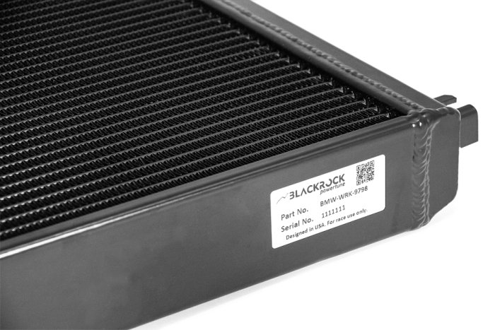 Радиатор охлаждения интеркуллера BlackRock Lab BMW-WRK-9798 BMW X3M/X4M F97/F98