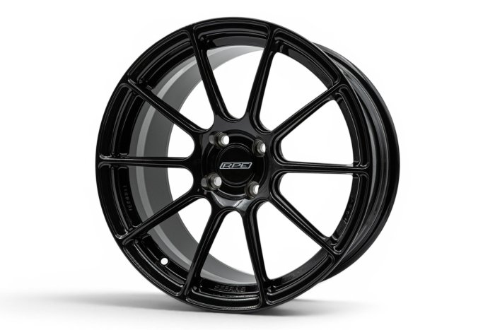 Диск колесный кованый Mazda MX5 2016-> ND; 17x9 ET45 4X100 Gloss Black RPE