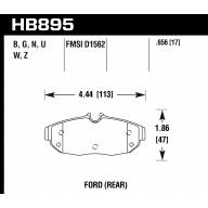 Колодки тормозные HB895U.656 - Колодки тормозные HB895U.656