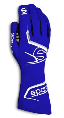 Перчатки для картинга SPARCO ARROW, синий/белый, размер 10, 00255710BMBI