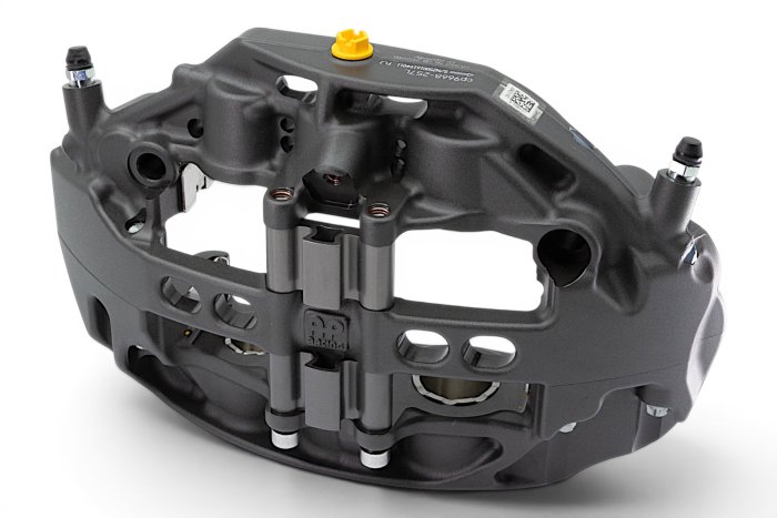 Суппорт AP Racing CP9668-2S7L Pro5000R Radi-CAL 6 поршней; 25mm толщина колодки