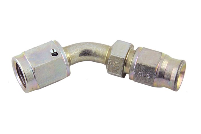 Фитинг мама AN-03 3/8X24 под прямой конус, 45° D-03 сталь, 6046-03P, Goodridge