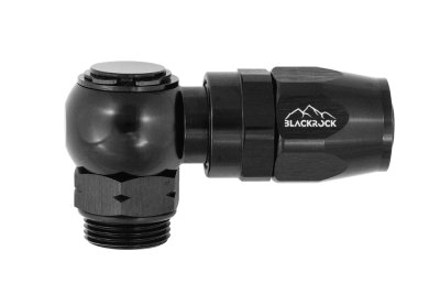 - 10 AN (10AN AN10) фитинг П M22 x 1,5 mm 90° BLACKROCK LAB B10-50M22BK