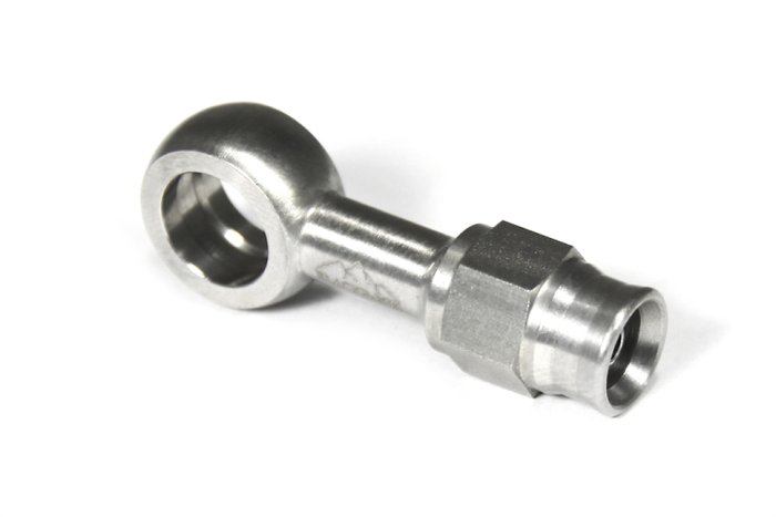 Фитинг banjo d10 mm, длинный D-03, нерж. сталь B03-D10T, BLACKROCK LAB