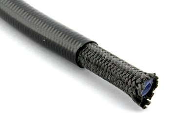 Армированный (кевлар) тормозной шланг Goodridge Черный D-03 700K-03BK