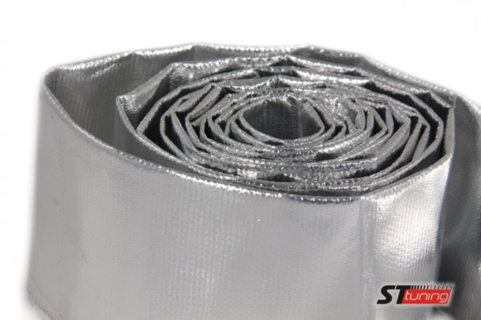 Термоизоляция шлангов и проводов 45mm, цена 1м Al+Fiberglass Wire Shield, Thermal Division TDWH1510