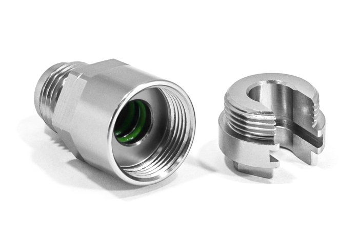 Фитинг AN-06 - 3/8" (9,5mm) быстросъём, прямой мама, BLACKROCK LAB L06-380-F201