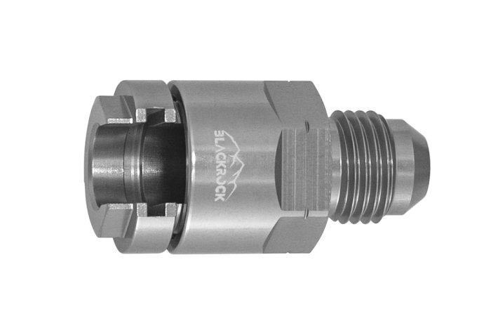 Фитинг AN-06 - 3/8" (9,5mm) быстросъём, прямой мама, BLACKROCK LAB L06-380-F201