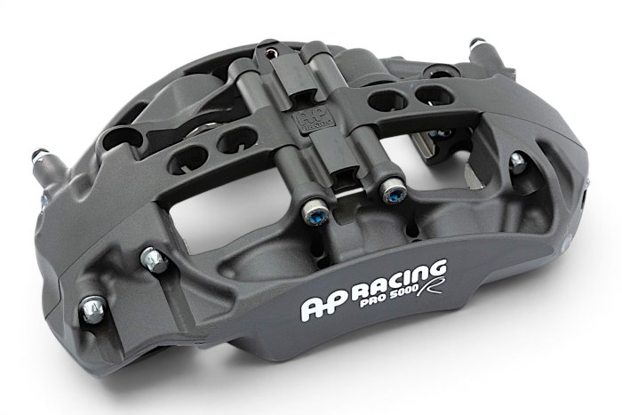 Суппорт AP Racing CP9668-3S7L Pro5000R Radi-CAL 6 поршней; 25mm толщина колодки