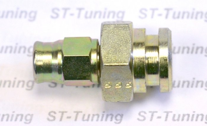 Фитинг мама AN-03 3/8X24 под обратный конус, под ключ 19mm D-03 сталь 759-03-03P, Goodridge