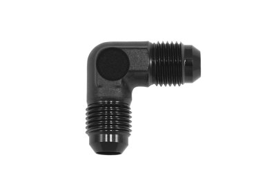 Адаптер П AN06 - П AN06, порт под датчик NPT1/8&quot;, 90°, алюминий , BLACKROCK LAB, AN821-06NPT18BK