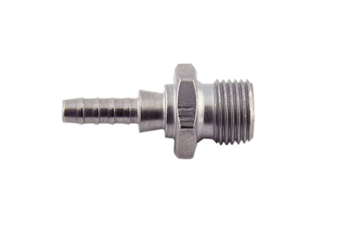 Фитинг папа 1/8 BSP под шайбу, D-03 сталь, под опрессовку S323-03Z1, Goodridge