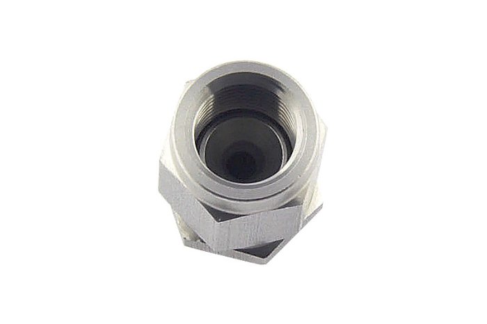 Фитинг мама AN-03 3/8X24 под прямой конус D-03 нерж сталь, под опрессовку S6001-03C, Goodridge