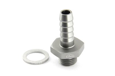 Адаптер П M18 x 1,5 mm - шланг PUSH FIT AN06 (9,5 mm, P406), BLACKROCK LAB, P06-M1815Ti