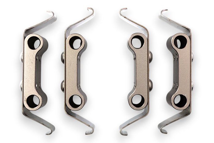 Пружины для колодок, комплект 4 шт (на 2 суппорта) RPE-TS9868 для AP Racing CP9668, CP9669