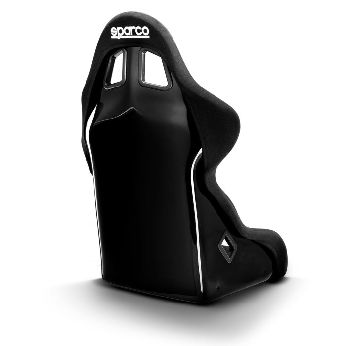 Спортивное сиденье PRO 2000 QRT SPARCO, размер L, черное, FIA 8855-1999, 008016RNR
