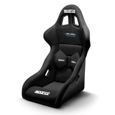 Спортивное сиденье PRO 2000 QRT SPARCO, размер L, черное, FIA 8855-1999, 008016RNR