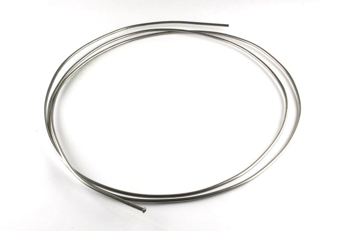 Трубка тормозная D-03, max длина 3 m. (цена за 1м) нерж. сталь Goodridge HL836-03C