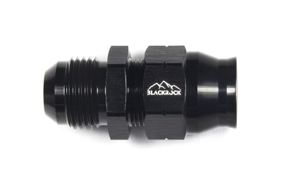 Фитинг AN-08, прямой &quot;папа&quot; Hardline, алюминий, BLACKROCK LAB H08-001-MABK