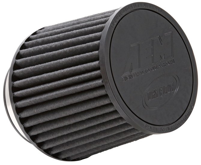 Воздушный фильтр нулевого сопротивления AEM 21-204BF универсальный D=89mm