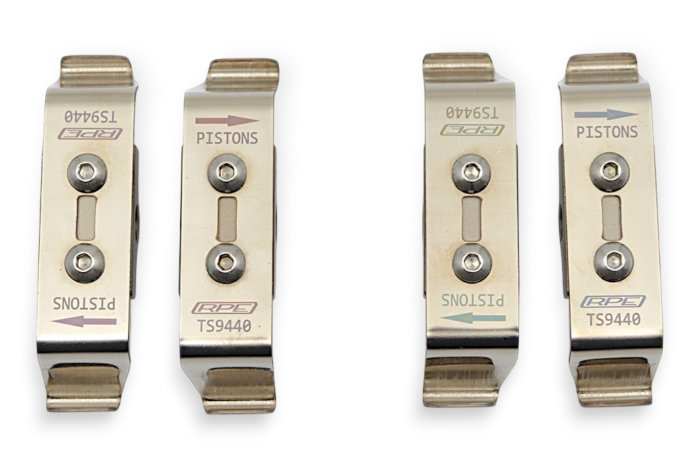 Пружины для колодок, комплект 4 шт (на 2 суппорта) RPE-TS9440 для AP Racing CP9440, CP9441, CP9450