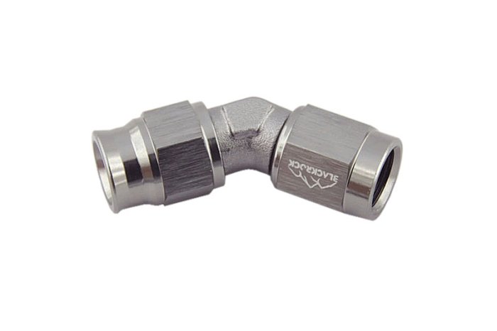 Фитинг мама AN-03 3/8X24 под прямой конус, 45° D-03 алюминий T03-045-NS6Ti, BLACKROCK LAB