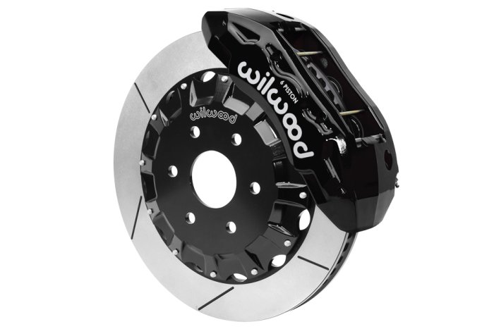 Тормозная система передняя 406x35mm, Wilwood 6 поршней, TX6R, черный, RAM 1500 TRX, 140-17389