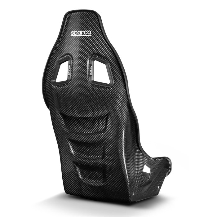 Спортивное сиденье ULTRA CARBON SPARCO, размер S-M, черное, FIA 8855-1999, 008037ZNR