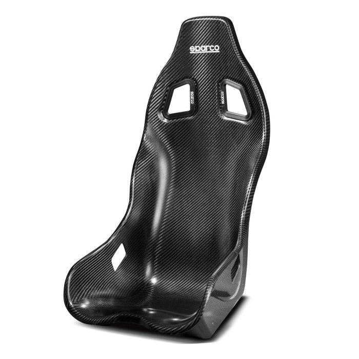 Спортивное сиденье ULTRA CARBON SPARCO, размер S-M, черное, FIA 8855-1999, 008037ZNR