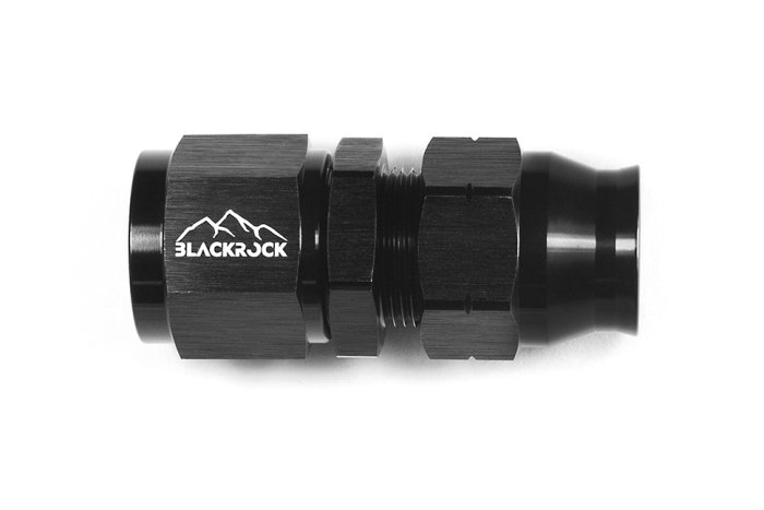 Фитинг AN-08, прямой "мама" Hardline, алюминий, BLACKROCK LAB H08-001-BK