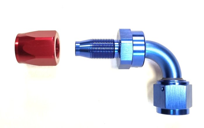 - 8 AN (8AN AN8) фитинг 90° Goodridge 1136-9008