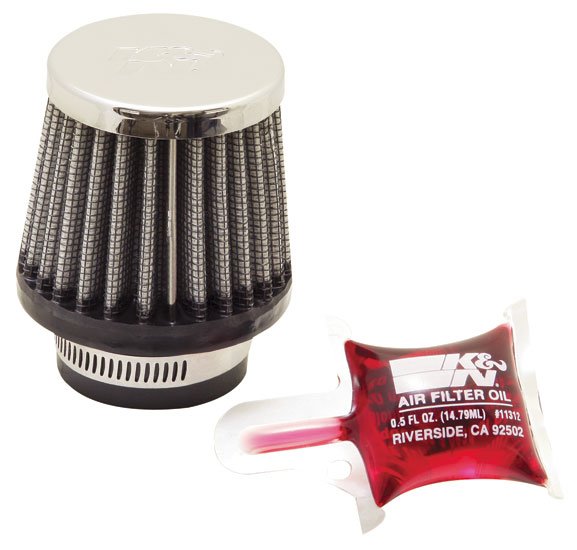 Фильтр нулевого сопротивления универсальный K&N RC-0790   Chrome Filter