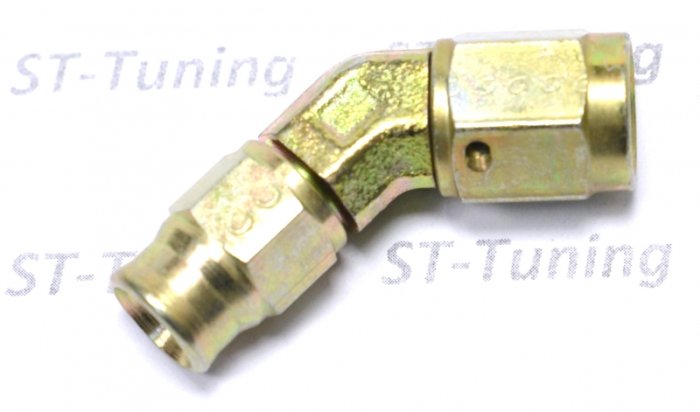 Фитинг мама AN-03 3/8X24 под прямой конус, 45° D-03 сталь, кованый 6045-03P, Goodridge