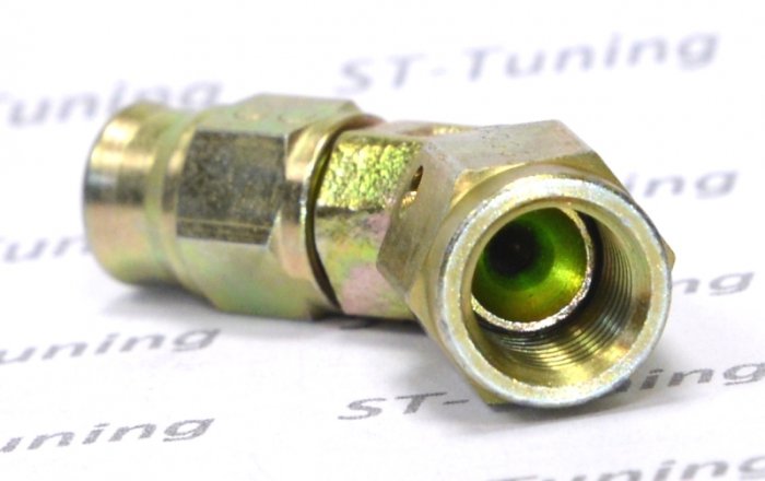 Фитинг мама AN-03 3/8X24 под прямой конус, 45° D-03 сталь, кованый 6045-03P, Goodridge