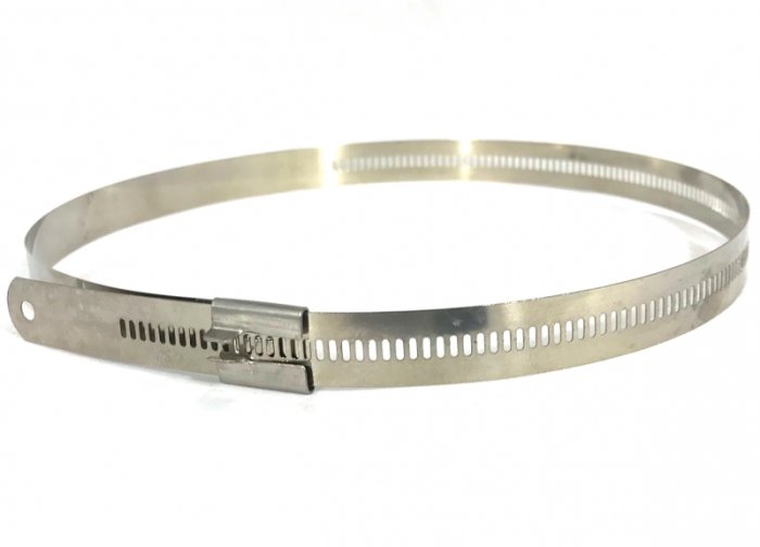 Хомуты 6 шт, усиленные для трубы до 155 мм (6,2") 12 мм*50 см, нерж. сталь Thermal Division TDCL266W