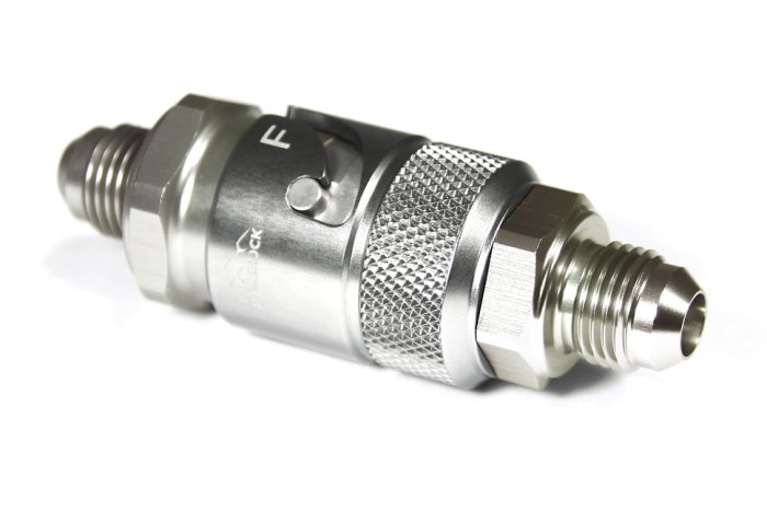 Быстросъёмный разъём П AN06 - П AN06, корпус AN-08, титан , BLACKROCK LAB, QDC-06MT