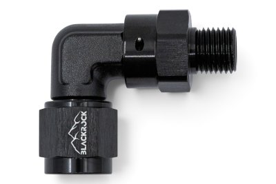 Адаптер М AN06 - П M12 x 1,25 mm, 90°, алюминий, BLACKROCK LAB, AN923-06M12125SW