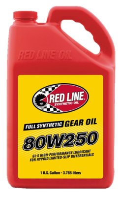 Масло трансмиссионное REDLINE 80W250 GL-5, 58605 (3.8 л.)