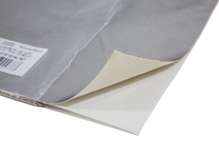 Термоизоляция Al+Silica, 30*60cm, самоклеющаяся Thermal Division TDAS1224ALAD