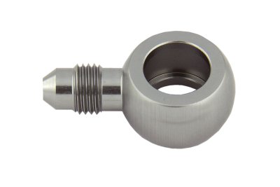 Адаптер banjo M12 mm - AN03,  алюминий, BLACKROCK LAB, 776-03-D12