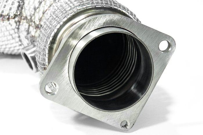 Приемные трубы (даунпайпы) HeatShield Catted BMW-DP-0080 BlackRock BMW S55 M2Comp/M3/M4 F80/F82/F87