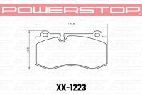 Колодки тормозные 26-1223 PowerStop Z26 передние Mercedes-Benz CLS C219; E W211; SL R230